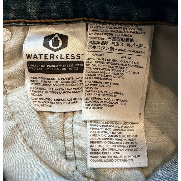 Levi's 559 Relaxed Straight Leg Men’s W40 L32 Denim Jeans CA00342 WPL 423 - Picture 4 of 6